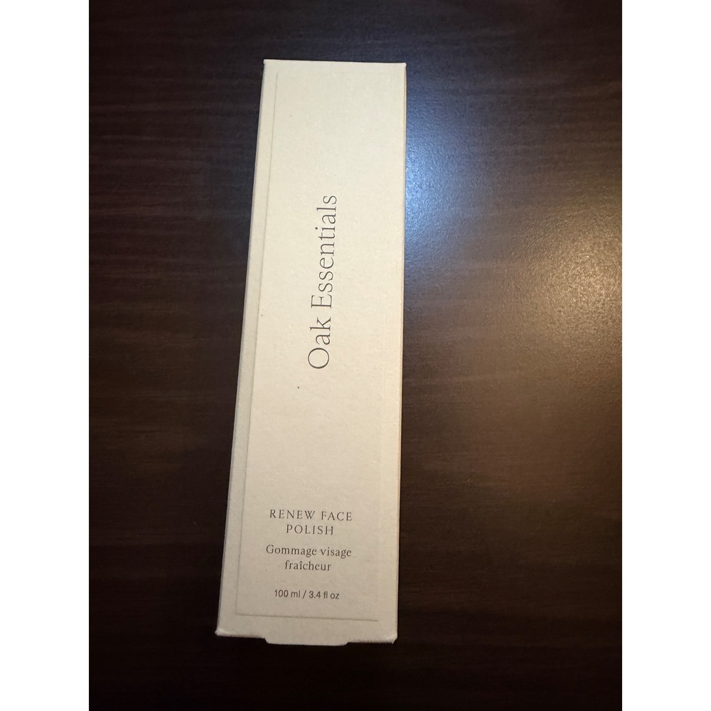 Oak Essentials Renew Face Polish 100ml 3.4oz Gommage Exfoliant New in Box